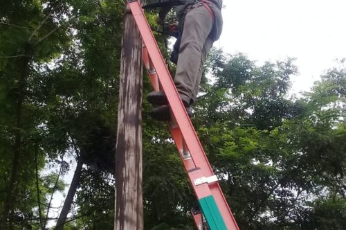 Robo de alumbrado público en barrios de Anisacate